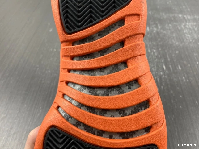 Orange Brilliant FD9101-081 Jordan Air 12 WMNS 0819